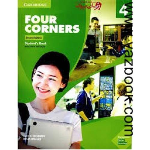 Four Corners4 (2nd Student Book and Work Book +CD)